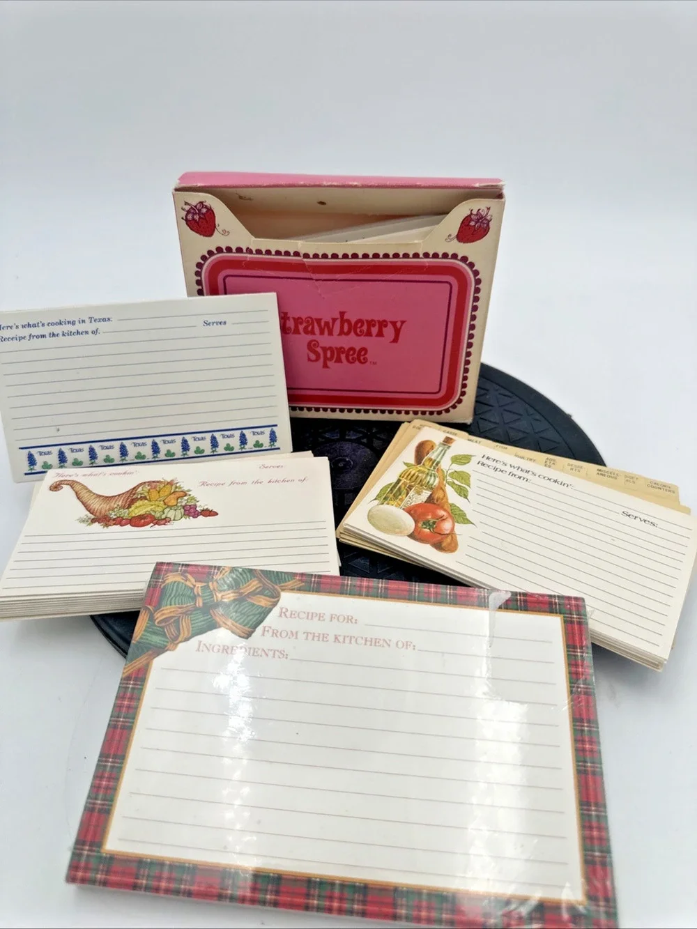 Over 100 Vintage Unused Cooking Shareable Blank Recipe Cards And Dividers